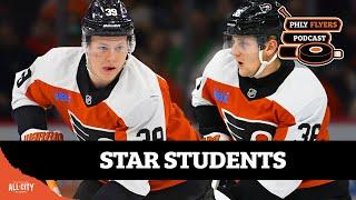 Flyers rookies Matvei Michkov & Emil Andrae post standout performances | PHLY Flyers Podcast