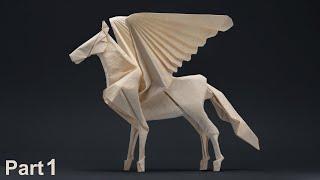 Origami Pegasus (Satoshi Kamiya) part 1