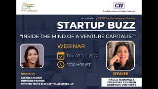 CII STARTUP BUZZ - "Inside the Mind of a Venture Capitalist”