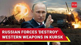 U.S., German Tanks Enter Russia; Putin’s Men Confront, ‘Wipe Out’ NATO Weapons In Kursk | Watch