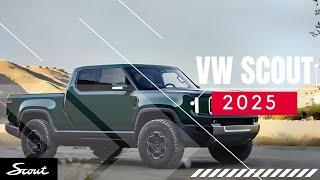 2025 VW Scout EV Truck Teaser - The Electric Off-Roader Brand Scout Is Back - Volkswagen