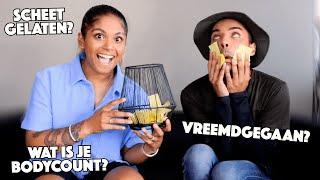 WAT IS JE BODYCOUNT?  | ONGEMAKKELIJKE VRAGEN BEANTWOORDEN | Bruine Youtubers