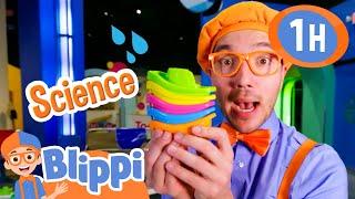 Water Games with Blippi! | 1 Hour of Learning & Play | Moonbug Kids - Fun Stories and Colors