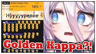 Henya receives Ultra Rare Golden Kappa Train on Twitch...