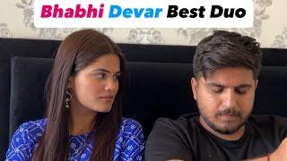 Best Bhabhi Devar @yatinyaar | #surbhipalaria #comedyvideo #bhabhidevar #funny #trending #comedy