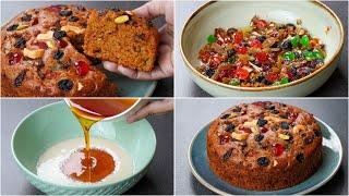 Christmas Special Plum Cake Recipe | Easy & Delicious Plum Cake Recipe | Eggless & Without Oven