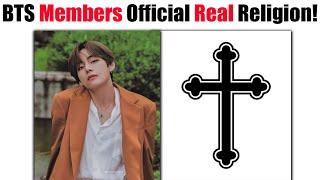 BTS Members Official REAL Religion!! 