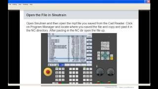 How to program your SINUMERIK CNC from a DXF file