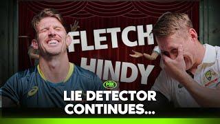 'Do you wish Nathan Lyon would retire?!' Lie detector Part two!  | Fletch & Hindy | Fox League