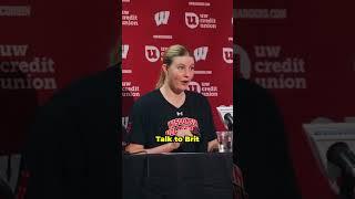 Wisconsin VB players rate coach's passing skills  #shorts