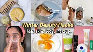 10 Winter Beauty Hacks Every Girl Should Try| Selfcare with Taiba