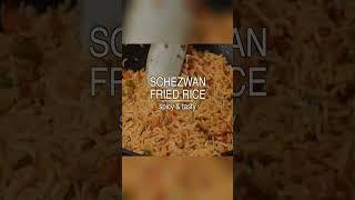 Schezwan fried rice recipe aab ghando ka kaam Minto ma