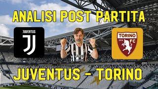 JUVENTUS   TORINO  ANALISI POST PARTITA