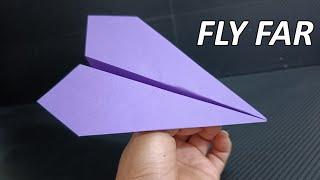 How To Make EASY Paper Airplanes that FLY FAR