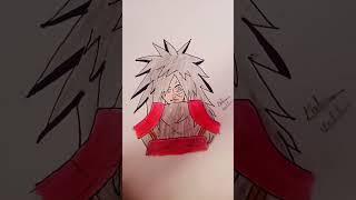 anime madara drawing ## pawan art and craft ## shorts ##