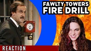 American Reacts - FAWLTY TOWERS -  Fire Drill Scene