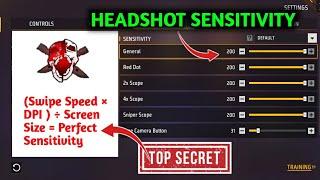 Headshot sensitivity settings  Only 2 Step  | FF Pro Headshot Sensitivity |
