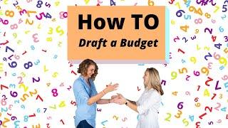 How to Draft a Budget