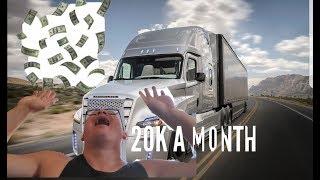 How I Make $10,000-$20,000 A Month in Trucking You Can Too