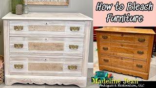 How To Bleach Furniture