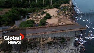 Brazil bridge collapse: Tanker truck spills sulfuric acid into Tocantins river, 2 confirmed dead