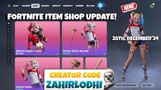 Harley Quinn Is Back! Fortnite Item Shop Update [28th December, 2024] (CH6 S1)