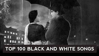 Top 100 Black and White Songs | Bollywood Classics | Sanam Verse