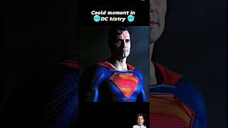 DC History | Coolest moments  #superman #blackadam #dceu #dccomics #henrycavill #ytshorts