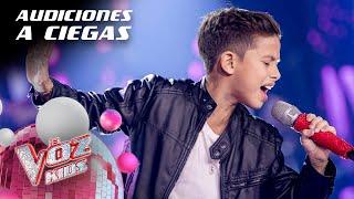 Samuel Marín canta 'La incondicional'  - Audiciones a ciegas | La Voz Kids Colombia 2024