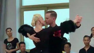 Very excited  Chinese  audience | Evaldas Sodeika & Ieva Zukauskaite Tango