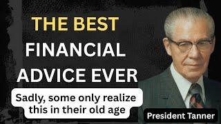 Best financial advice ever and this is not about "MONEY"