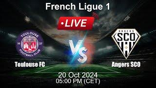  LIVE: Toulouse FC vs Angers SCO - Animated Live Football Stream - French Ligue 1 - Live Score