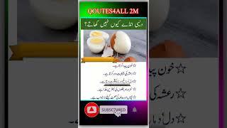 دیسی انڈے کیوں نہیں کھاتے؟|#shorts#goldenwords#shortsvideo#shortfeed#healthtips