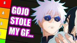 Ranking JUJUTSU KAISEN Characters on Who Would Steal Your Girlfriend | Tier List