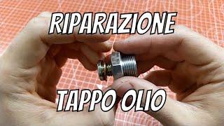 Come (NON) riparare il tappo di scarico olio dell'Aprilia Motó 6.5 di Philippe Starck...