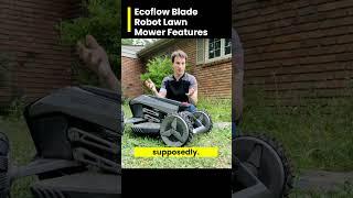 How the Ecoflow Blade Differs from Other Robot Lawnmowers