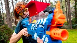 NERF WAR: THE STOLEN NERF GUN (Aaron Vs Drac)