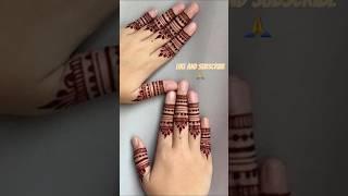 Finger easy mehndi design||#shorts#viralvideo #subscribe #bestvideo#trending