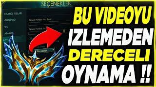 E-SPORCULAR BU AYARLARI KULLANIYOR !! YENİ LOL AYARLAR 2024 !! LEAGUE OF LEGENDS