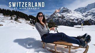 Sledging is Switzerland's BEST Winter Activity!