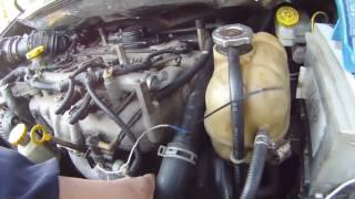 How to check the thermostat Chrysler Voyager/Как проверить термостат Chrysler Voyager