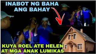 BINAHA INIWAN ANG BAHAY KUYA ROEL ATE HELEN AT MGA ANAK