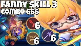 CARA MAIN FANNY SKILL 3 COMBO 666 MOSKOV QUARTER MASTER WEAPON MASTER LANCER