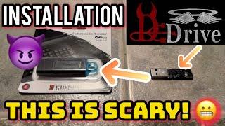 This is Scary!  Diabolic Drive Swap Out Kingston Flash Drive Enclosure Installation ￼Guide!