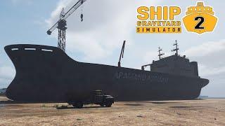 Buying The Last & Largest Ship ~ Ship Graveyard Simulator 2