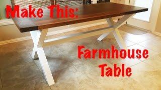 Make This: Farmhouse Table