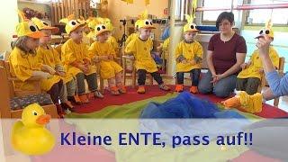 Kleine Ente, pass auf!! Hör auf die große Ente! - Minis Kinderkrippe KITA