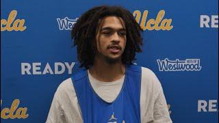 UCLA M. Basketball Media Availability - Skyy Clark, Lazar Stefanovic (Nov. 13, 2024)