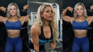 upper body workout by stephainiesanzo || bodybuilding world