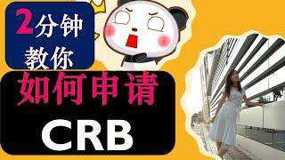 加拿大疫情福利：2分钟讲完如何申请CRB  |   婷婷谈钱 I'm Tingting